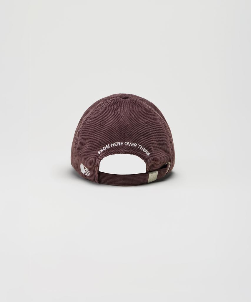 Teulaepighamoni Corduroy Th Logo Deep-Fit Ballcap_Brown