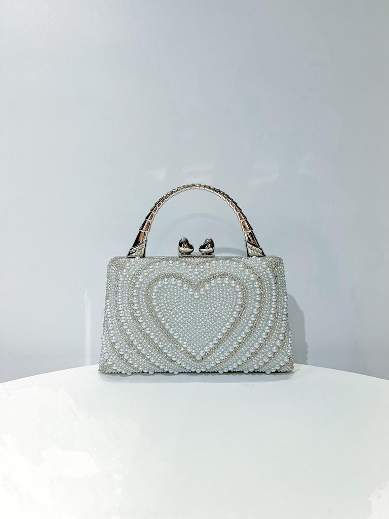 Elegantní večerní crossbody kabelka s kamínky pro bankety a společenské události