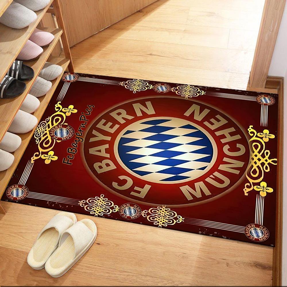 Bayern Munich Carpet Suitable for Foyer Living Rooms Playrooms Dormitory Antislip Carpet Decorate Offices Perfect Birthday/Christmas Gift Idea