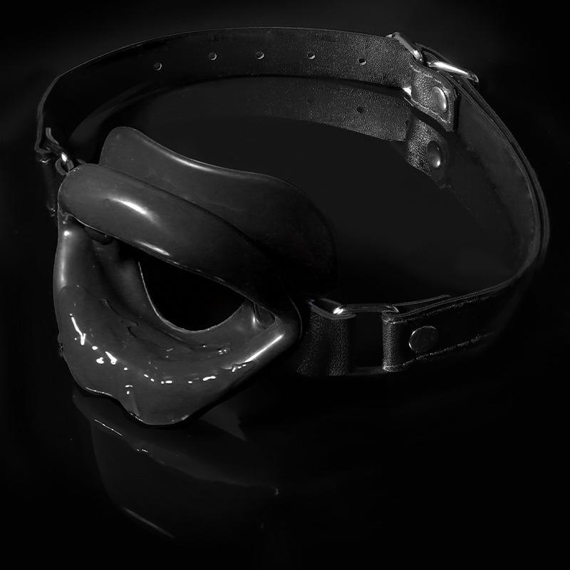 For Couples Sex Toys BDSM Bondage Restraint Lips Shape Toy Silicone Oral Fixation Lips Ring Silicone O-Ring Open Mouth Gag