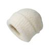 Big Face Showing Face Small Rabbit Hair Knitted Hat Children's Winter New Warm Loose Big Head Circumference Ear Protection Wool Hat