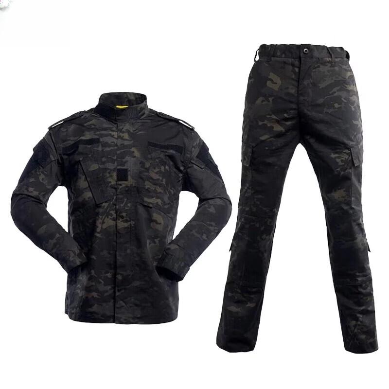 Men's Long Sleeve Camouflage Tactical Uniform Set