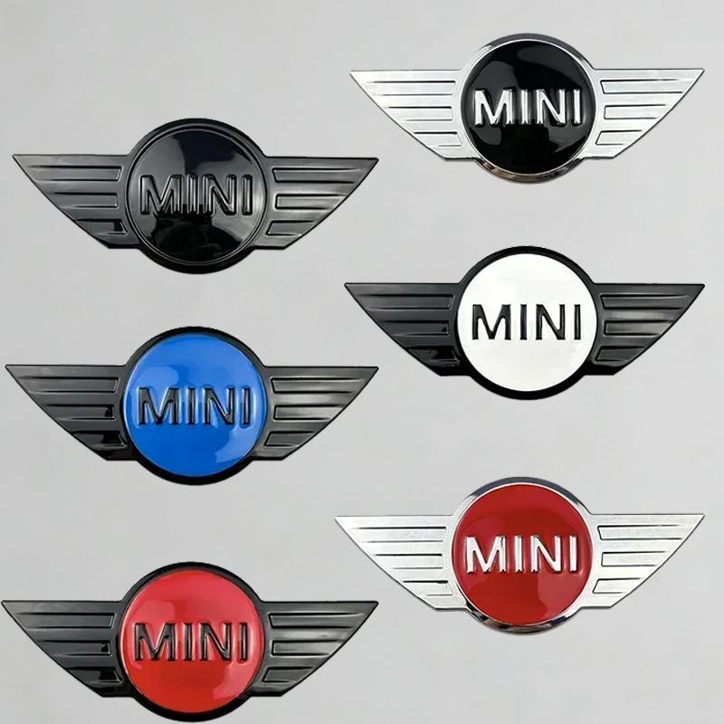 Auto Emblem Heck Front Abdeckung Logo für Mini F55 F56 F60 Cooper R50 R52 R53 R56 R57 JCW F54 R58 R60 COUNTRYMAN 15.1x6.5cm