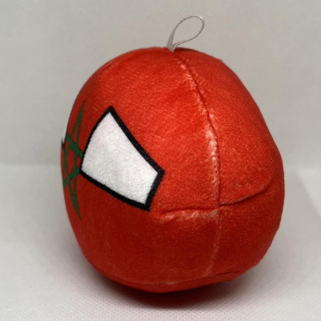 Polandball Plush Toy 10cm Africa Continent Part 2 (Morocco)