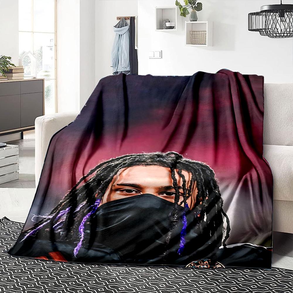 Michael Olise Player Season Blankets Flannel Printed Breathable Warm Throw Blanket for Home Office Bedspreads 0708a45