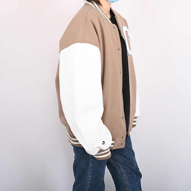 Converse Baseball Jacket Men's Brown 10027241-A03