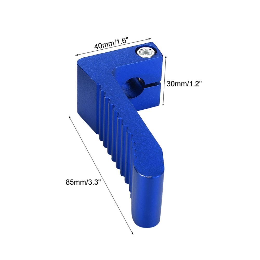 2PCS Motorcycle Foot Pedal Modification Accessories Fit For PEG REST 43CC 47CC 49CC (Blue)