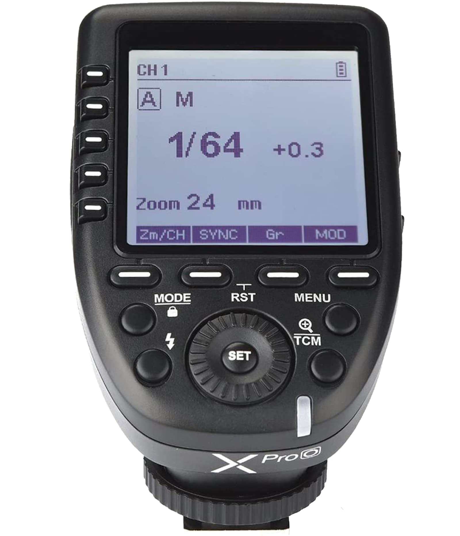 

Godox Xpro-O 2.4G Wireless Flash Trigger with High Speed Sync 1/8000s Built-in X System for Olympus Panasonic Film Digital Cameras