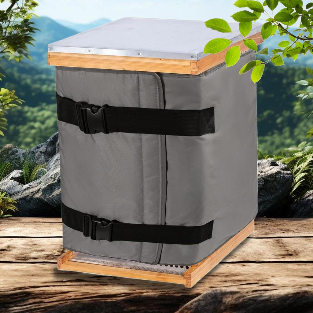 193x60x1cm Winter Bee Hive Wraps 5-layer Adjustable Waterproof Winter Beehive Wrap Warming Accessories Beekeeping Supplies
