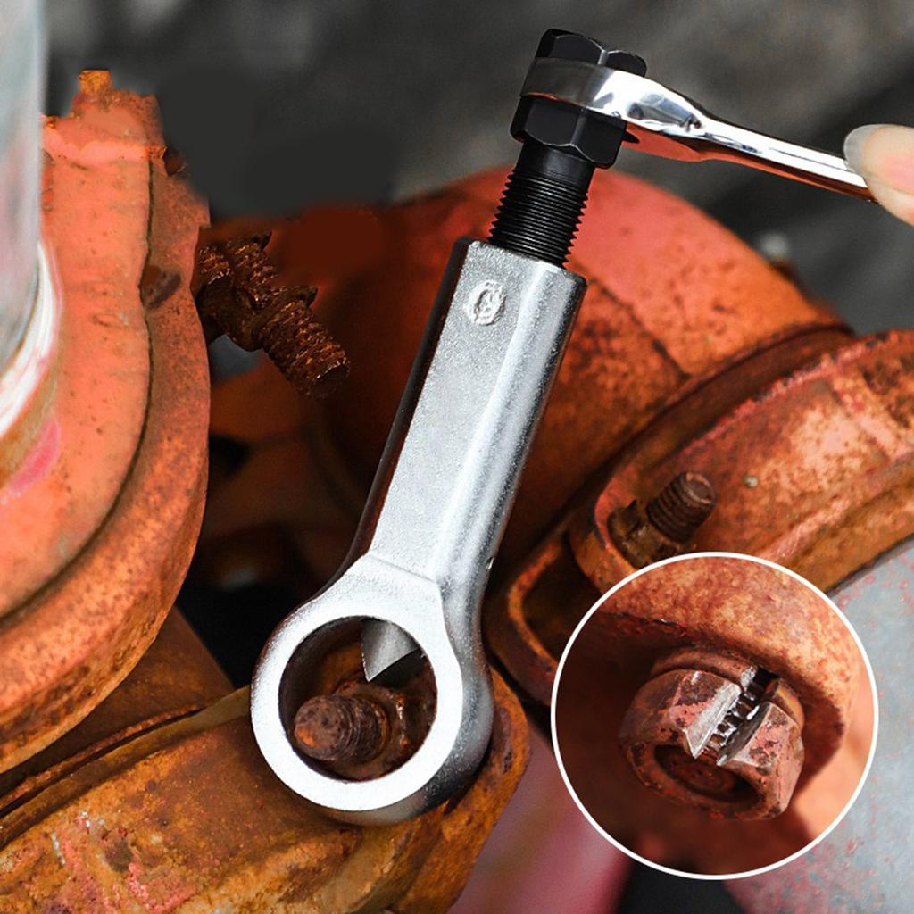 Nut Screw Splitter Universal Remover Tool Rusted Nut Cracker Breaker Extractor Tools Manual Pressure Rusty Nut Separator