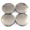 Wheel Center Cap 65mm 59mm 4 Pieces Black Chrome Wheel