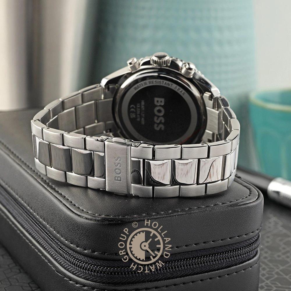 BOSS Runner Blue Dial Stainless Steel Silver Men's Quartz Watch 1514143