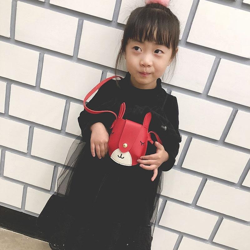 Women Chlidren's Bag   Hasp Children  Princess Shoulder Messenger Bag Girls Mini Bag Deer Baby Bags