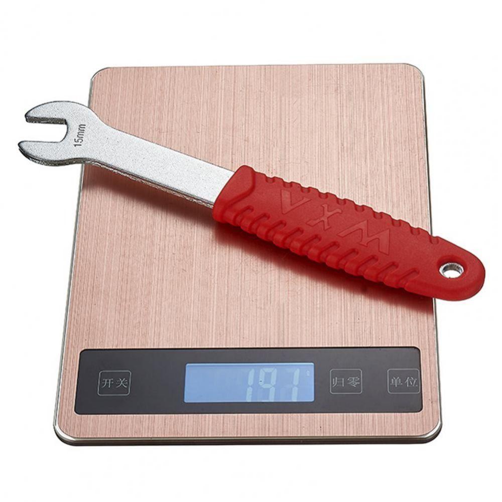 With Anti-slip Rubber Handle Pedal Remover Spanner 15mm Bike Repair Tool  Hand Tool