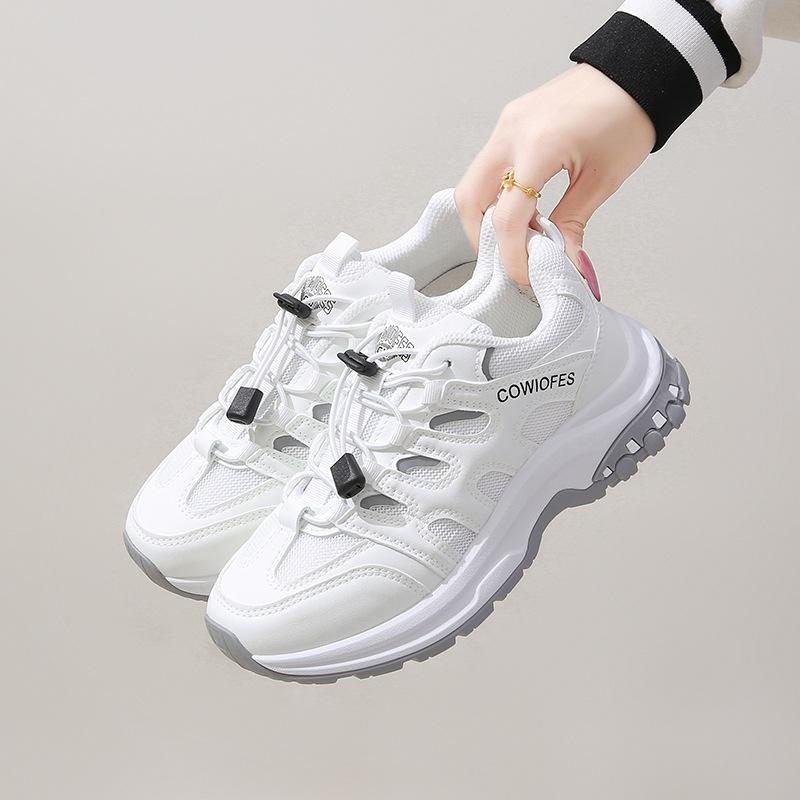 2025 Little White Shoes Women's Autumn New Korean Version Ins Female Student Casual Sports Shoes Trendy Versatile Street Auction BR8615