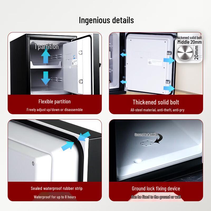 GUARDA UL Certified Fireproof Anti-theft Safe