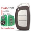 jingyuqin 95440-G2100 95440-G2600 3Buttons Smart Remote Car Key Fob 433MHZ ID47 Chip For Hyundai Ioniq 2016-2019