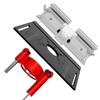 Adjustable Router Lift for Woodworking Universal Trimming Machine, Trimming Woodworking Lifting Table Router Insert Plate Kit