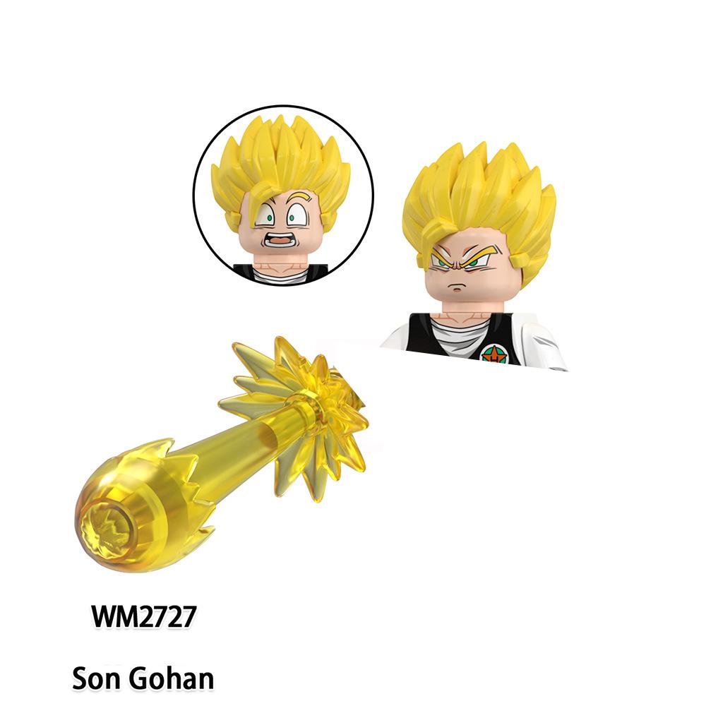 WM6184 WM6183 WM6182 BANDAI DRAGON BALL Aventura Japonesa Anime Película Mini Programa Muñeco Puzle Infantil Regalo Juguete de Acción