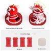 Solar-Powered Lion Dance Ornament: Chinese-Style Wealth-Attracting Car Decoration, Creative New Year Gift