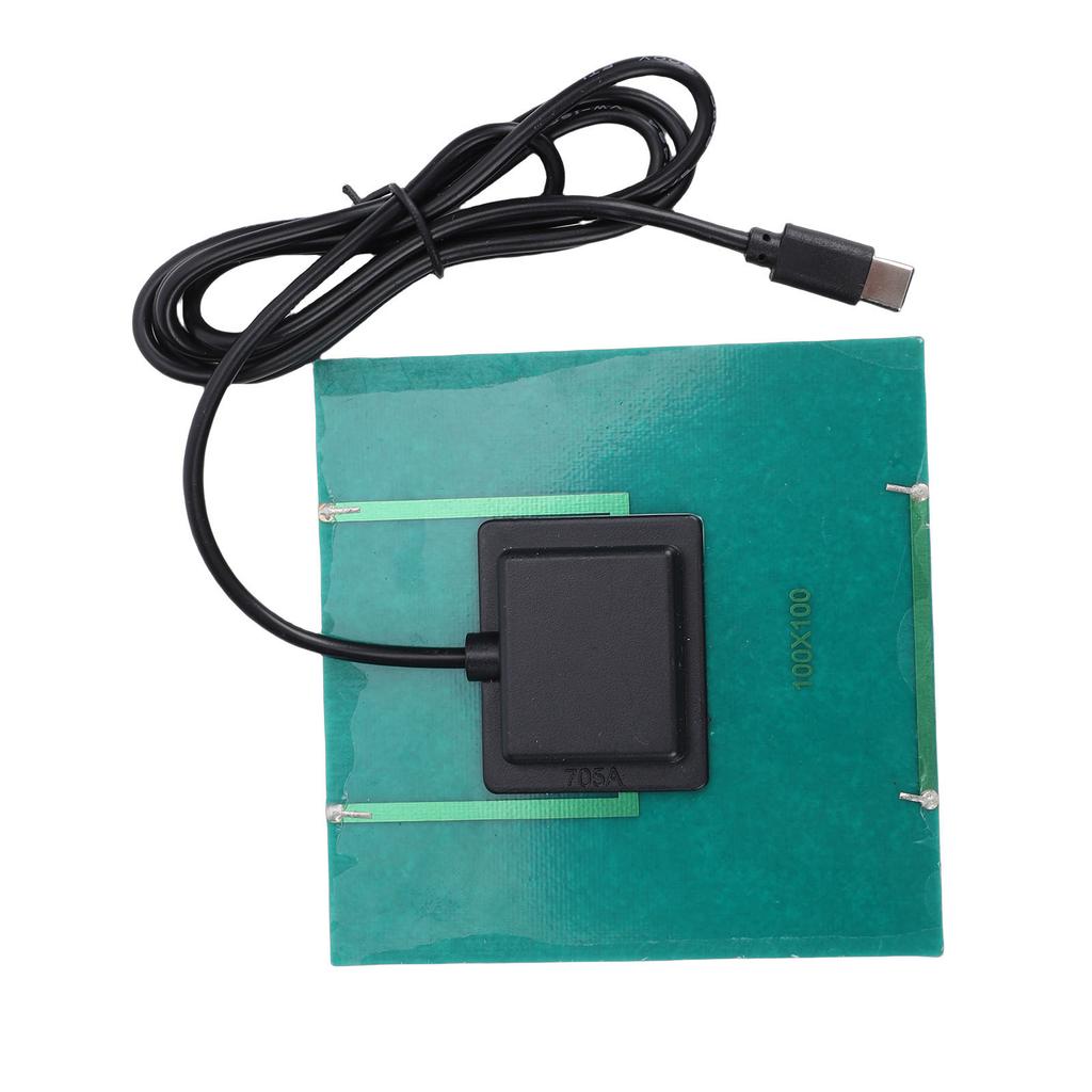 Solar Charging Panel 1.5W 5V Type C Port Waterproofing Phone Polycrystalline Silicon Portable Solar Panel for Mobile Phone