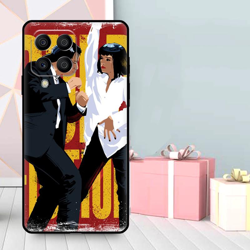 Pulp Fiction Tanz-Hülle Für Samsung Galaxy M16 M31 M21 M13 M33 M53 M15 M35 M55 M36 M56 M12 M32 M52 M14 M34 M54