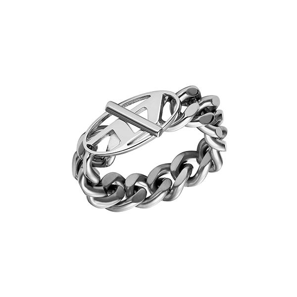 Diesel Accessory Dx1533040 D Logo Chain Ring