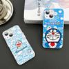Cute Cartoon D-Doraemons Tempered Glass For Iphone 14 13 12 11 Pro Mini XS MAX 14Plus X XS XR Cover