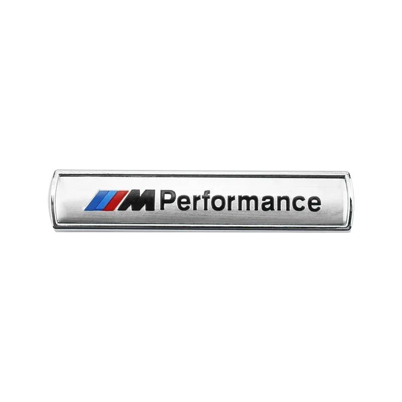 Car Emblem 3D Sport Badge Auto Rear Trunk/Side Fender Sticker Accessories For BMW E46 E60 G20 G30 M Performance M3 M5 M6 X2 X6
