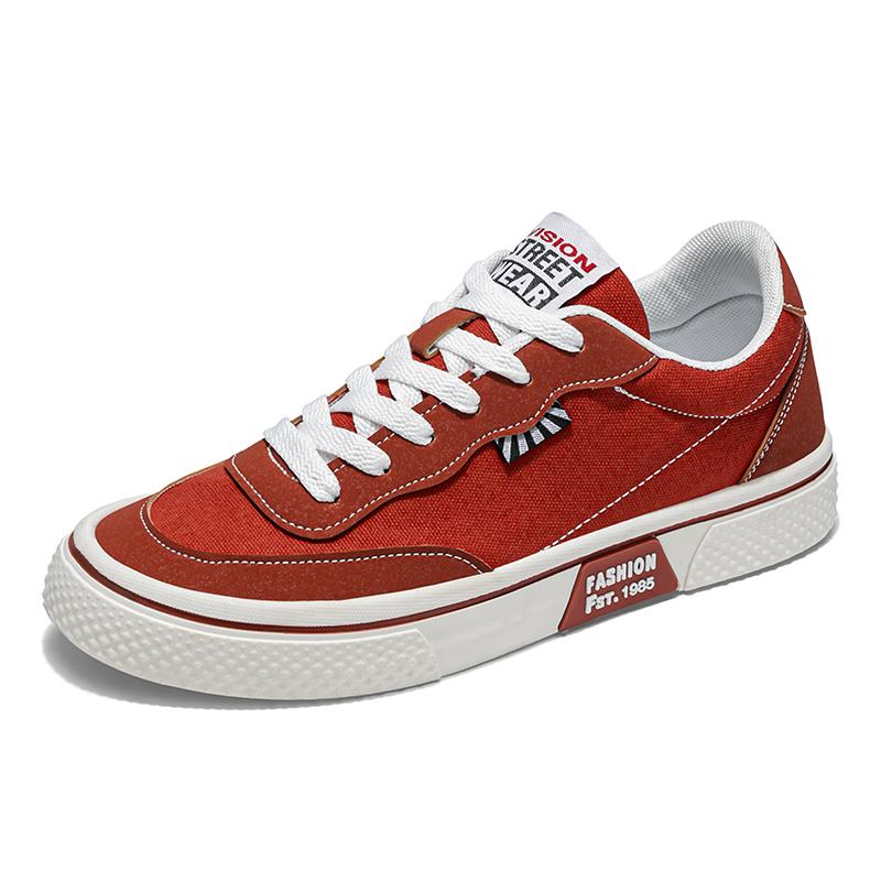 YRZL Men's Sneakers Lightweight Shoes Comfortable Anti Slip Vulcanized Sole Casual Walking Shoes Outdoor Sports Footwear