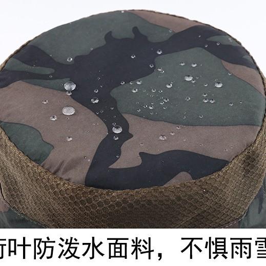 Spring and Summer New Outdoor Bucket Hat Camouflage Sun Hat Travel Mountaineering Fishing Hat Unisex