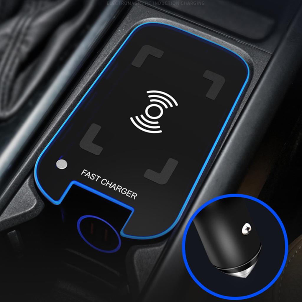 Cellphone Charging Holder 15W Car Charging Holder Wireless Charging Plate for XC60 XC90 S90 V90 Car Charging Station