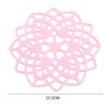 Heat Resistant Tea Coaster Mat, Universal Non-Slip Silicone Pad for Hot Pots & Mugs, Kitchen Dining Accessory
