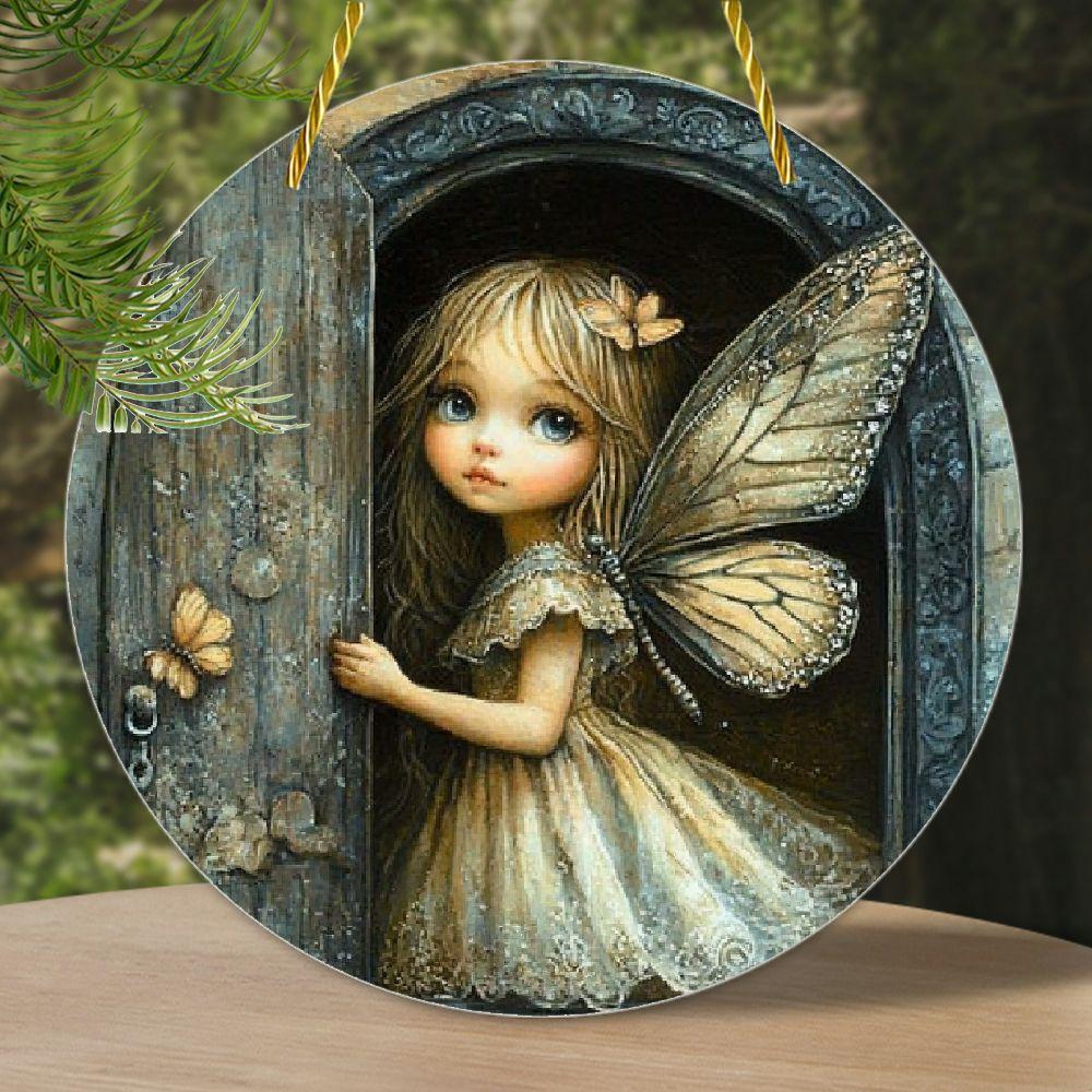 20Cm Acrylic Material Flat 2D Ornament, Pendant Decoration, Elegant Art Decoration, Suitable for Restaurants, Bars, Homes, Shops, Room Decoration