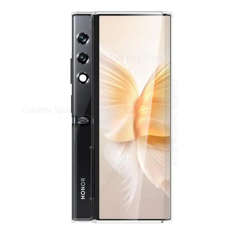 For Honor V Purse HD Transparent Phone Flip Case For VCA-AN00 Hard PC Tough Phone Cover For Honor V Purse 5G Clear Shockproof Case For VCA-AN00 Fundas