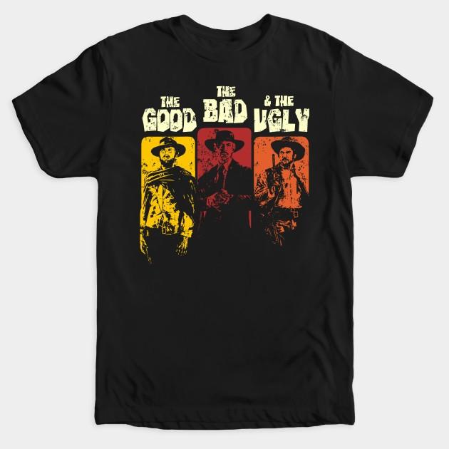 Cotton S-5XL T-shirt The Good, the Bad and the Ugly Movie Il buono Unisex T-Shirt M