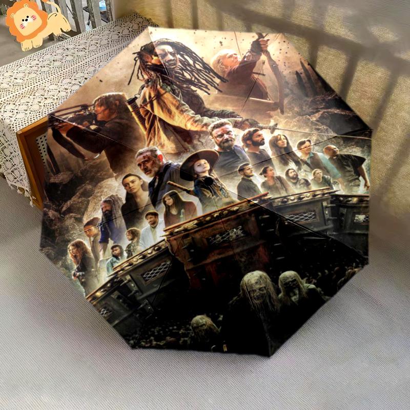 Rebellion Unity Chaos Folding umbrella 8 paraphenoid bones Portable Umbrella travel light