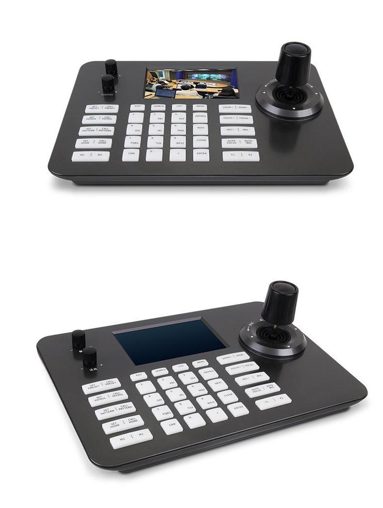 ONVIF 4D Joystick Network Control Keyboard with POE for Conference Room and Studio Display Settings
