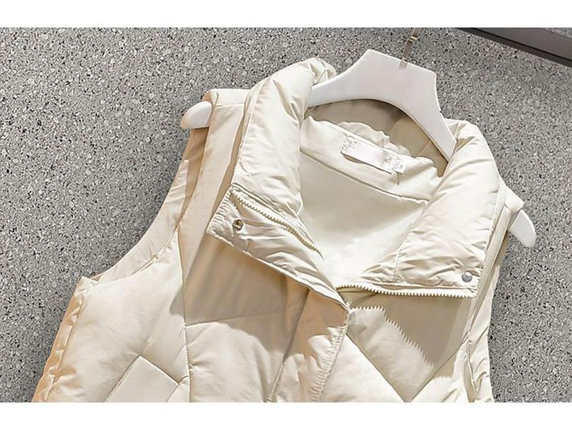 Women's Slimming Cotton Vest - Thickened, Versatile Autumn/Winter Coat