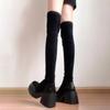 Fashion Over The Knee Boots Women Thigh High Boot Thick Bottom 2025 Winter Ladies Above Knee Boot Platform Heel Female Shoes Chunky Punk
