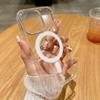 IPhone 16 Is Suitable for Apple 15pro Acrylic Transparent Magnetic Phone Case 14/SE4 Anti-fall Style