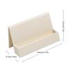 Plastic Name Card Display Holder Large Capacity Office Desk Business Card Stand