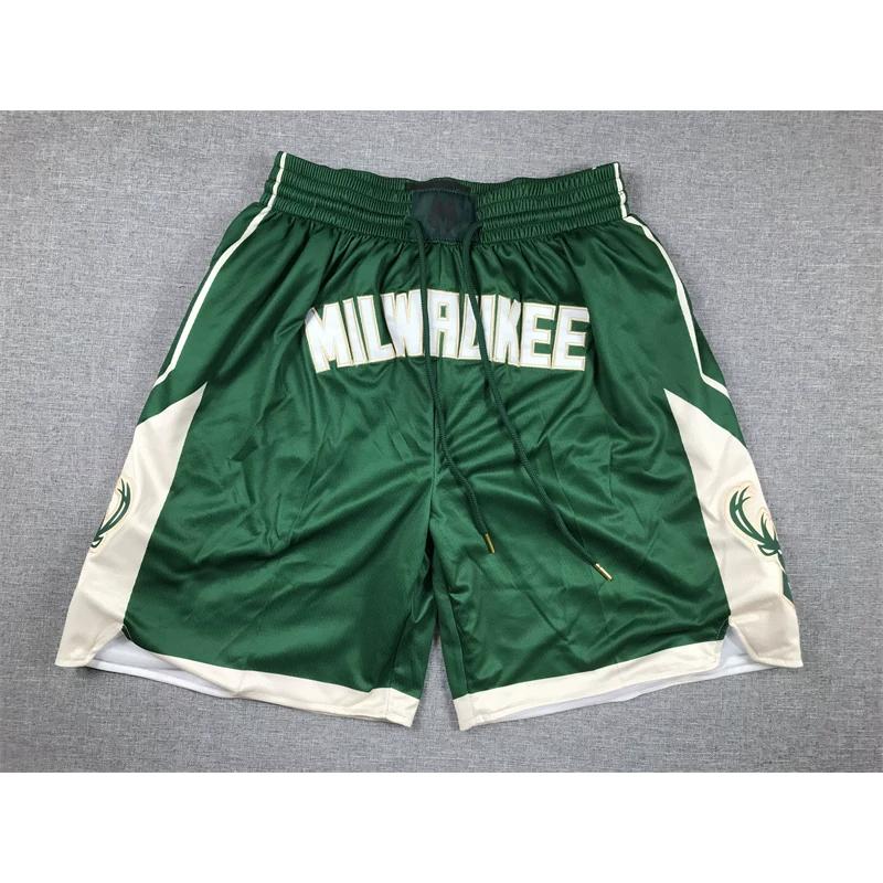 Just Don Retro Americano Mágico Pantalones Cortos Deportivos Bordados para Hombre Pantalones Cortos de Baloncesto High Street Pantalones Cortos del Equipo Lakers Pantalones Cortos de Cinco Puntos