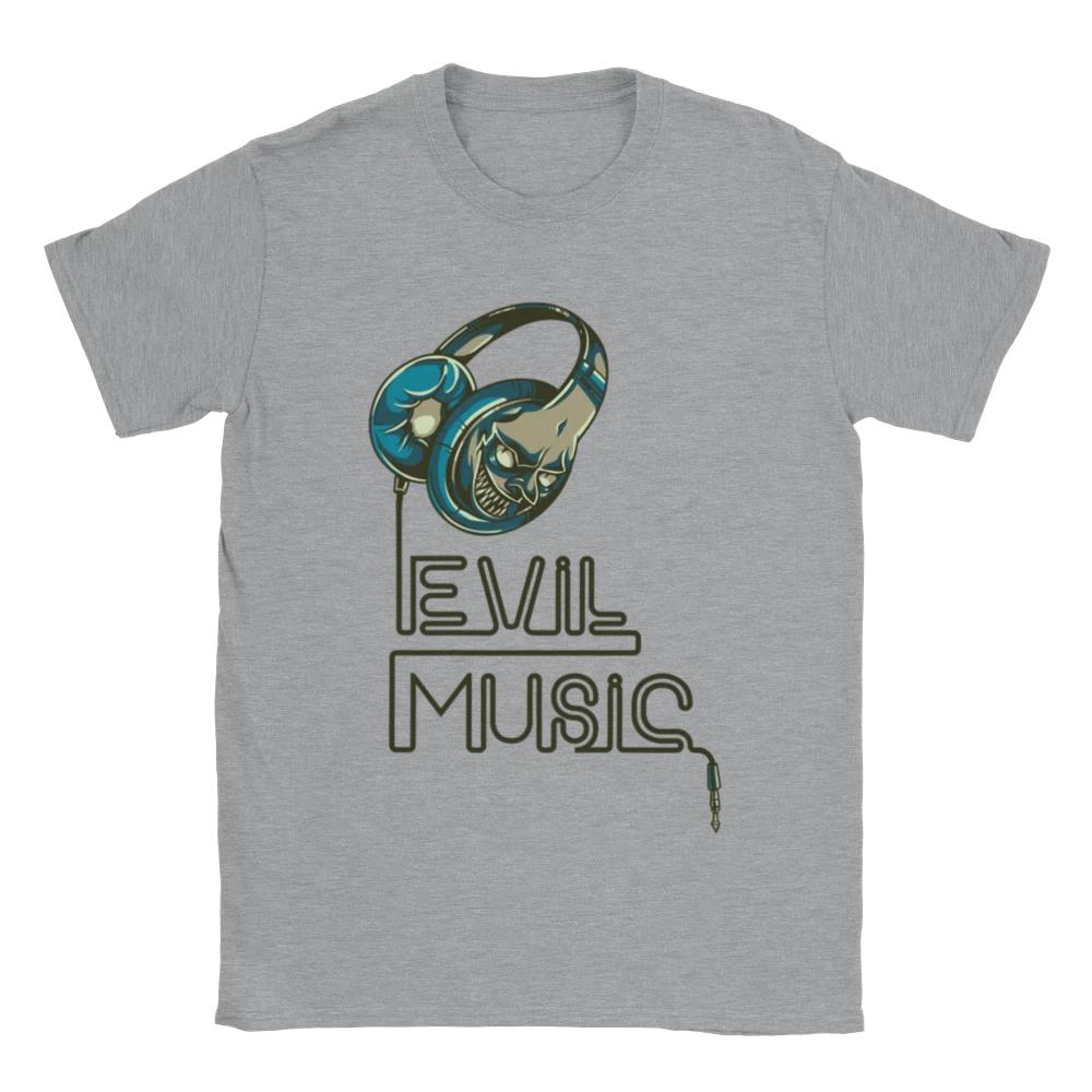Evil Music - Unisex Crewneck T-shirt XXXXL