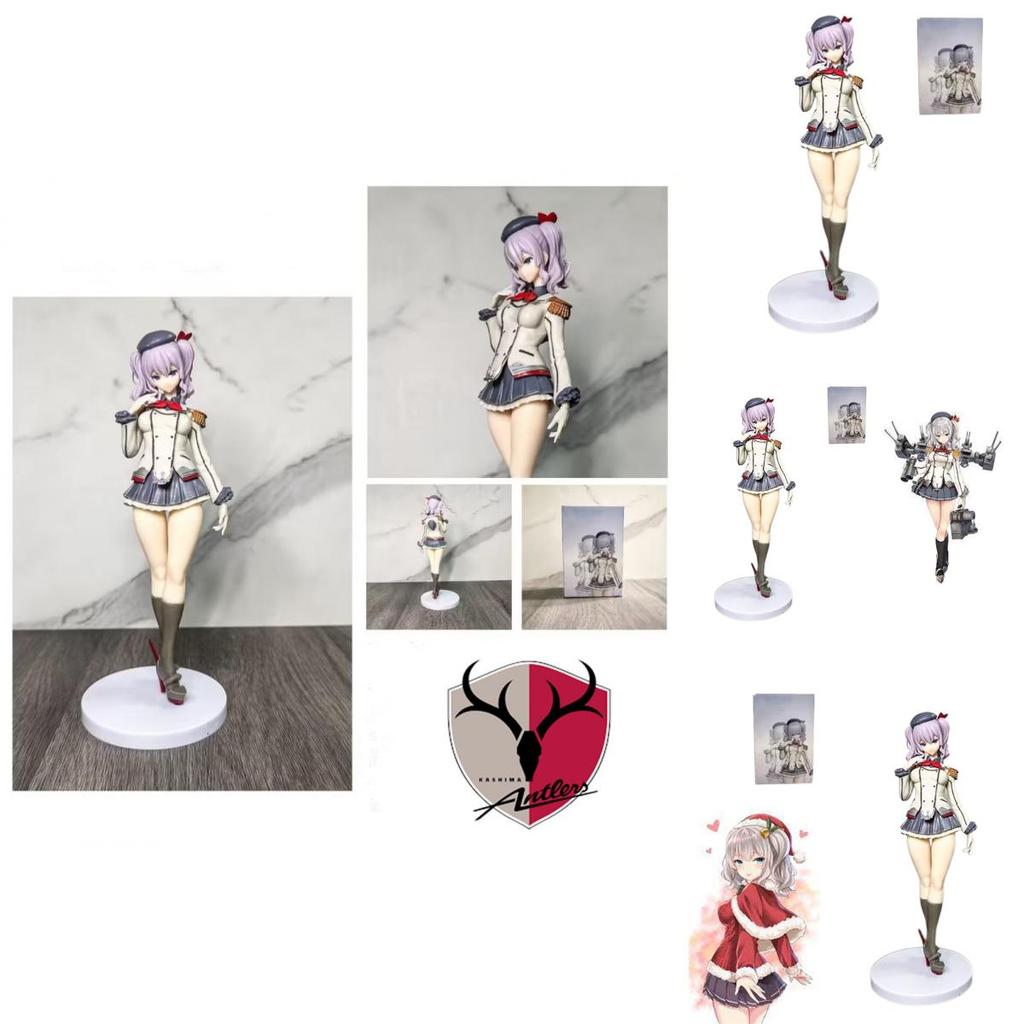 18cm Pvc Model Figure Beautiful Girl Kanmusume Kashima Standing Pose Anime Collectible Wholesale