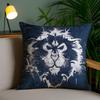 Pillow Case Warcrafts Of World W-Wow Game Sofa Short Plush Double-Sided Hd Printing Room Home Office Gift Cushion Cover