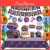 Vibrant Encanto Birthday Party Decorations Set With Backdrop Banner And Cupcake Toppers