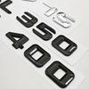 3D ABS Car Letters Badge Sticker Rear Trunk Logo SL350 SL400 SL500 Emblem For Mercedes Benz SL350 SL400 SL500 R230 R231 R129 ON4