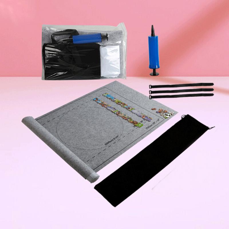 Jigsaw Game Mat Roll Up - 2000 1500 Pieces Saver Large Puzzles Board For Adults Kids, Easy Game Storage Game Saver