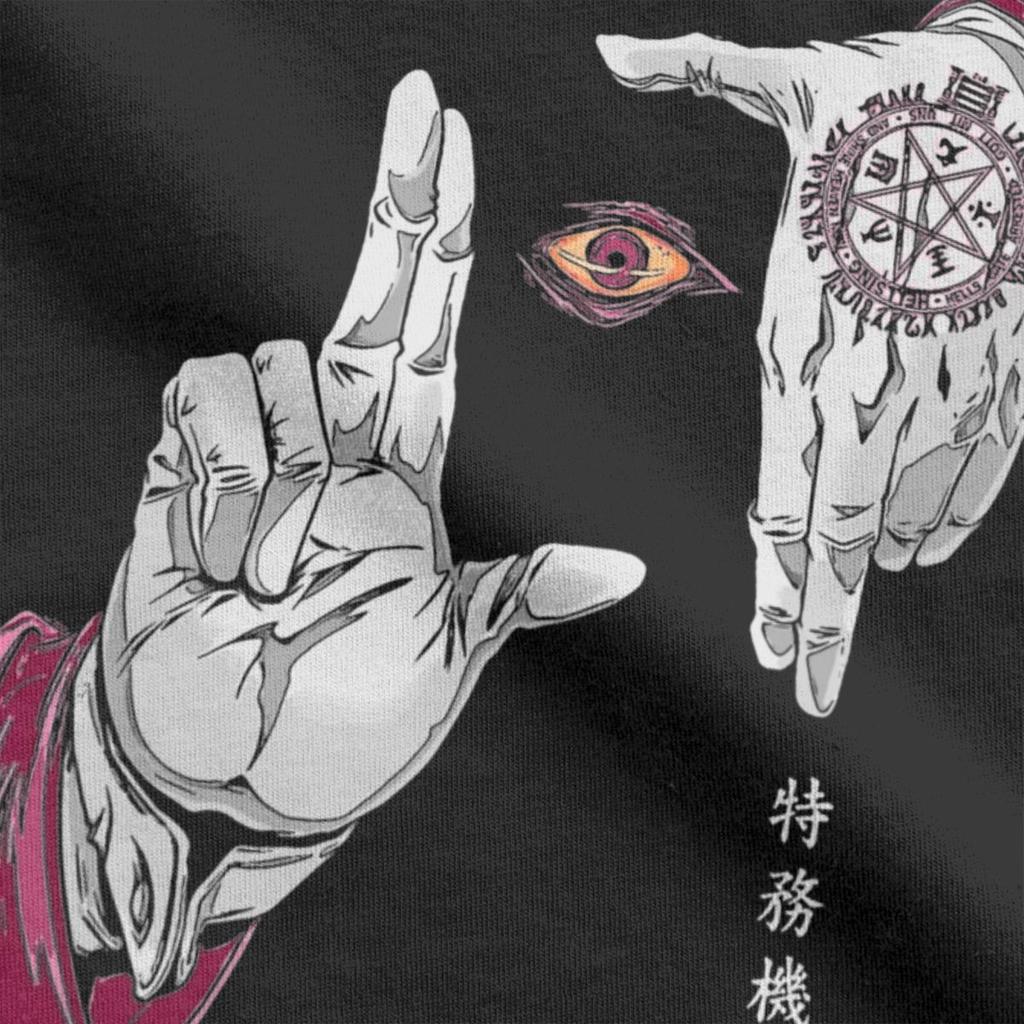 Casual Hellsing The Boogies Man T-Shirt for Men Crewneck 100% Cotton T Shirt Short Sleeve Tee Shirt Adult Tops